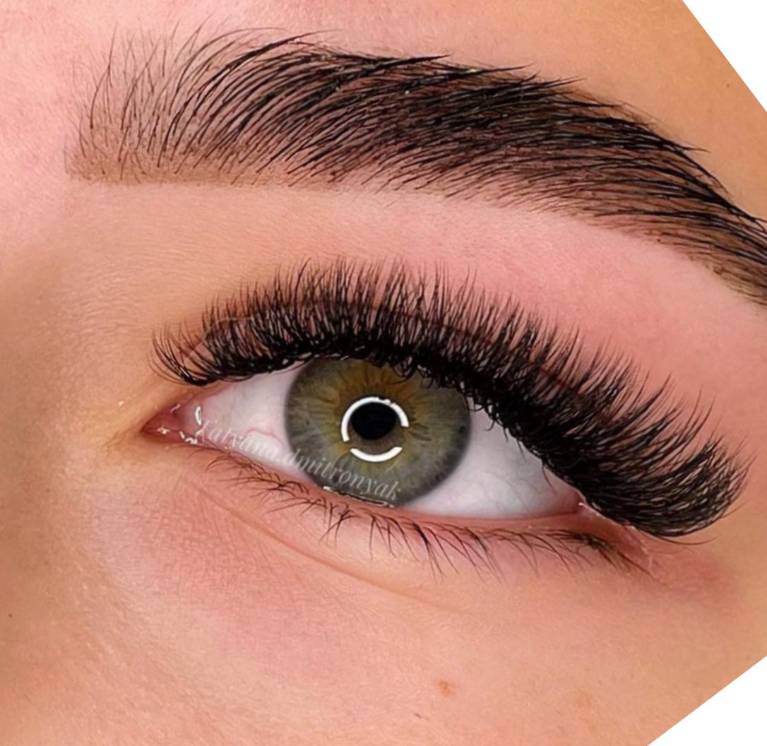 Wimpernstyling Ergebnis