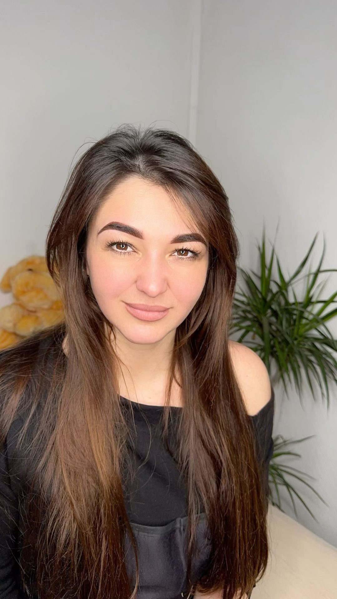 Permanent Make-up Ergebnis Nahaufnahme